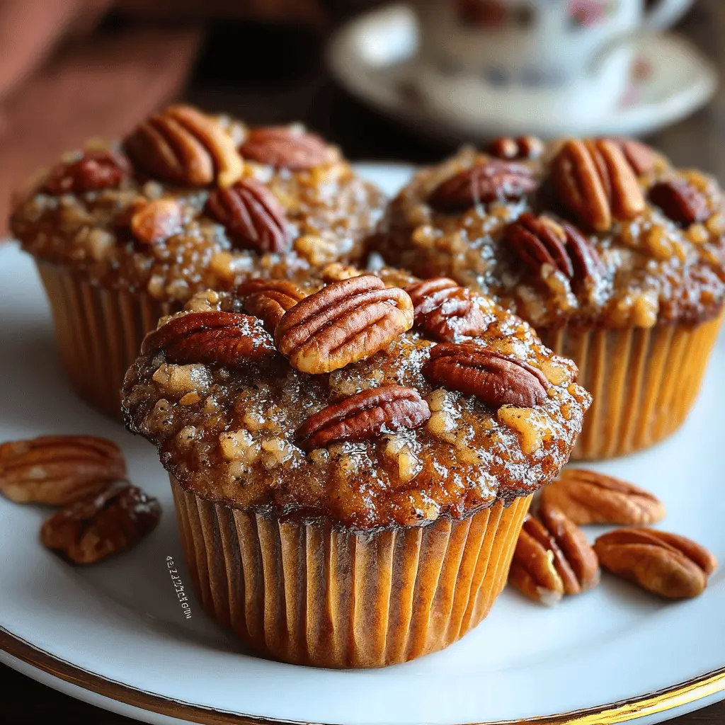 Easy Pecan Pie Muffins: Sweet Bites for Breakfast or Dessert